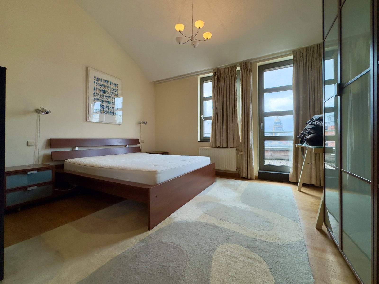 Sablon : Penthouse meublé 3 chambres + 2 Terrasses — photo 10