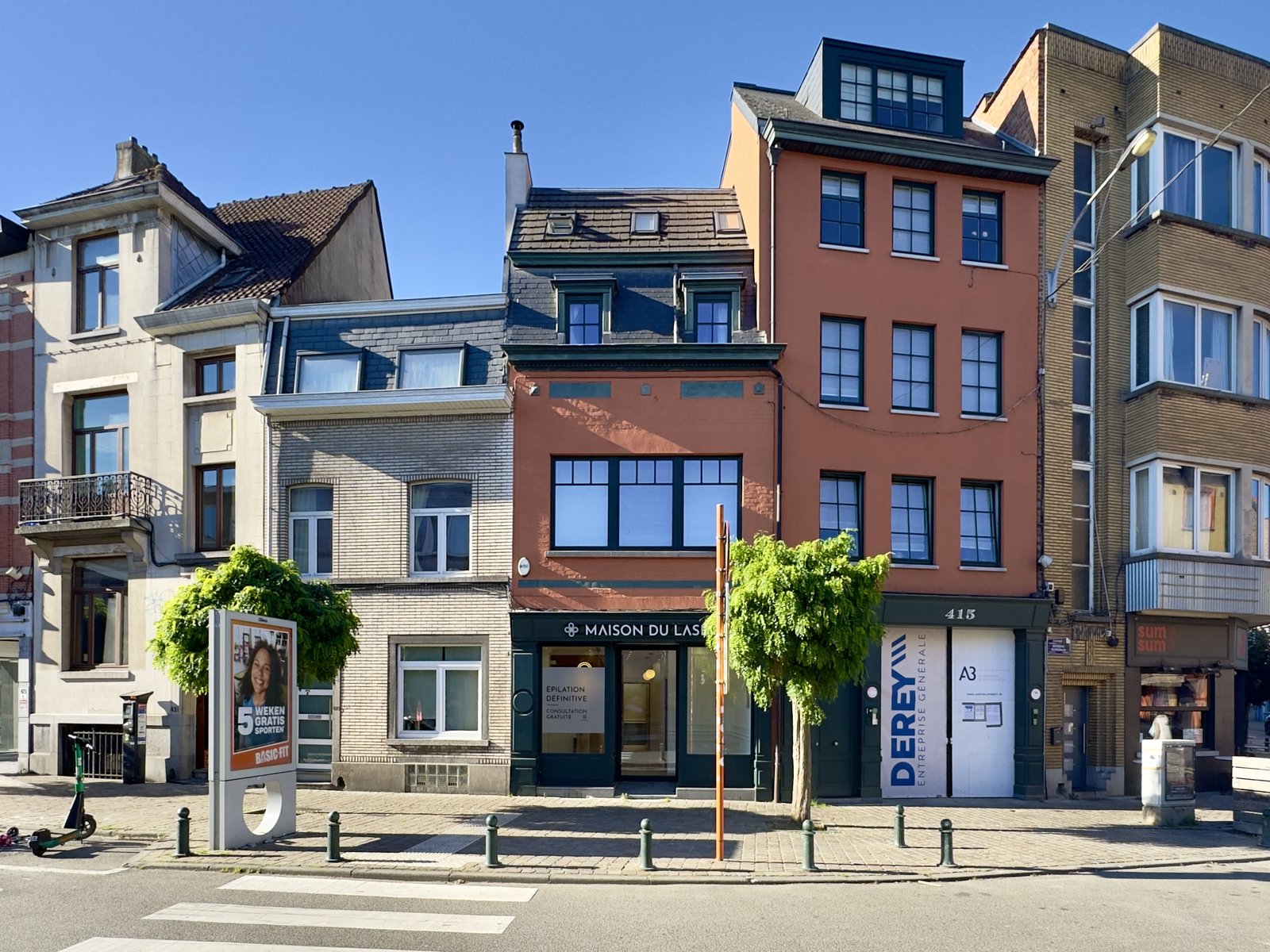 Cimetière Ixelles : Rez-de-chaussée commercial
